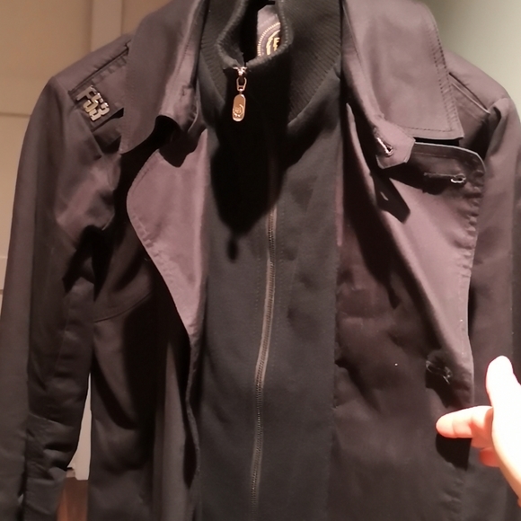 Men's black cotton jacket - Picture 5 of 8